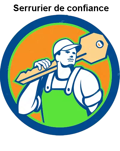 grand logo serrurier de confiance
